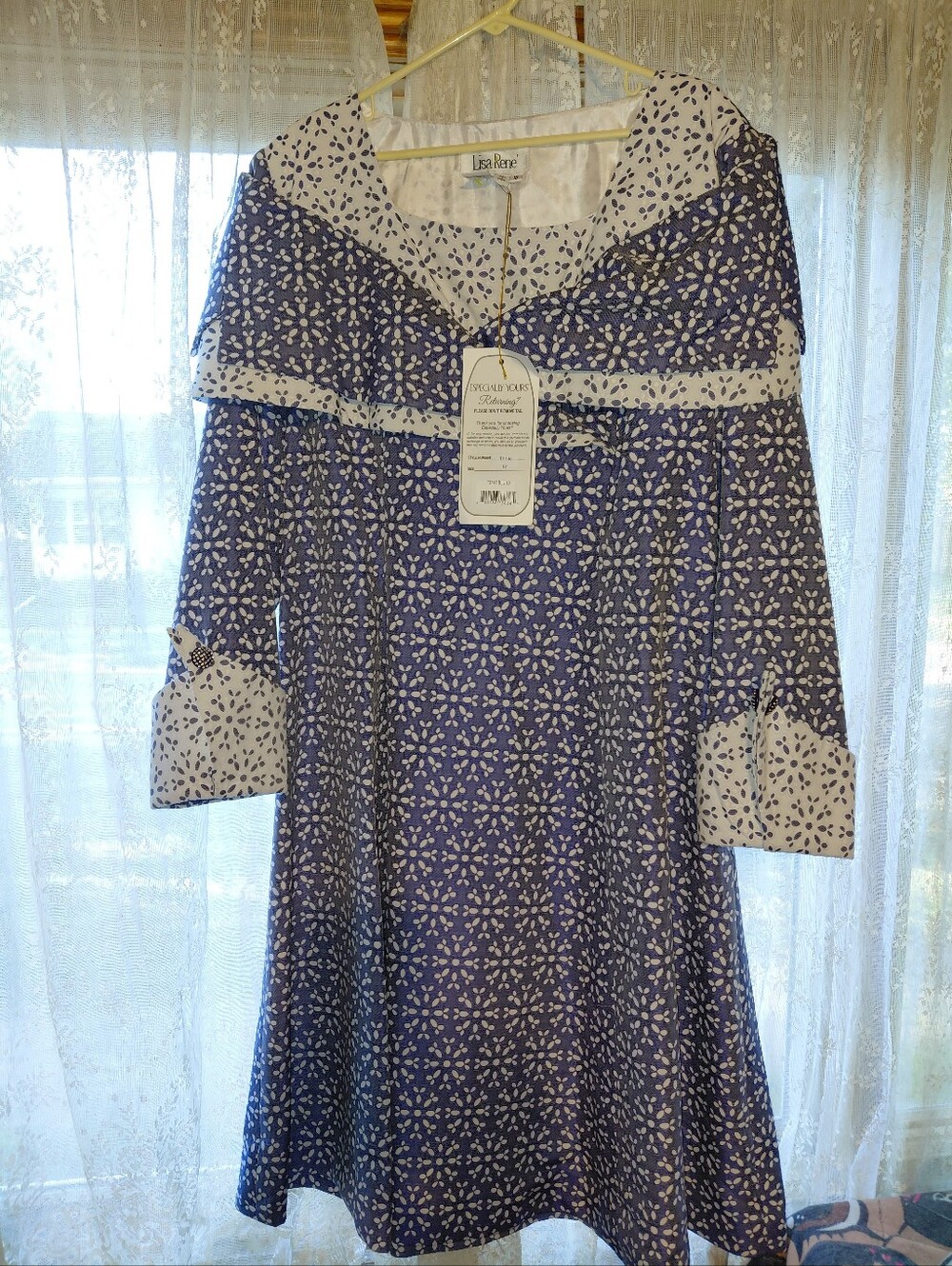 Lisa Rene 18 NWT Blue Church Dress Quality